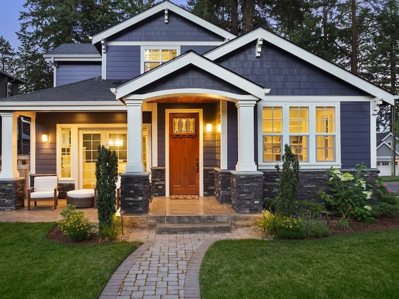 Professional exterior painting Northwest Arkansas home -- Brush Brothers Painting